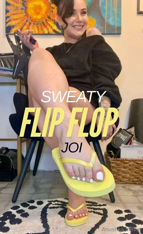 Hey baby, 🔥🦶🏼 I've got a brand new JOI that's guaranteed to ..
