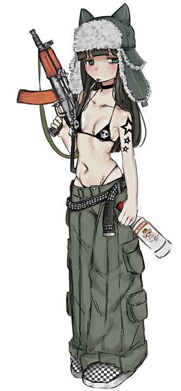 gun girl (whole body ver.) 