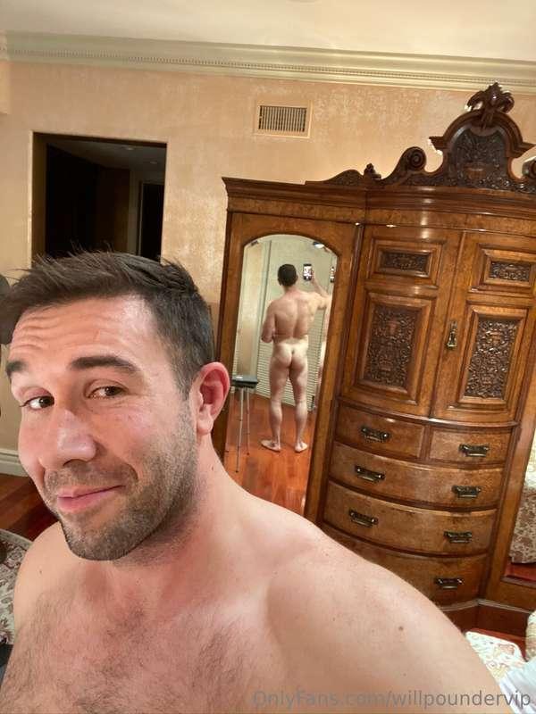 Loving the view now don't you? 😏