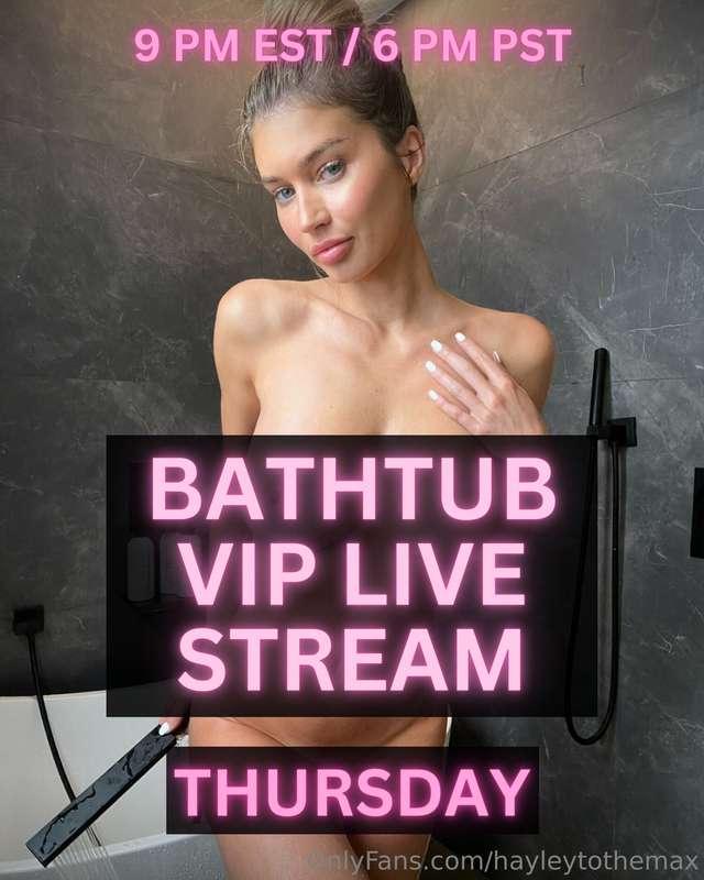 OK OK u guys convinced me 🤪  GOING LIVE ON THURSDAY 9PM EST ..