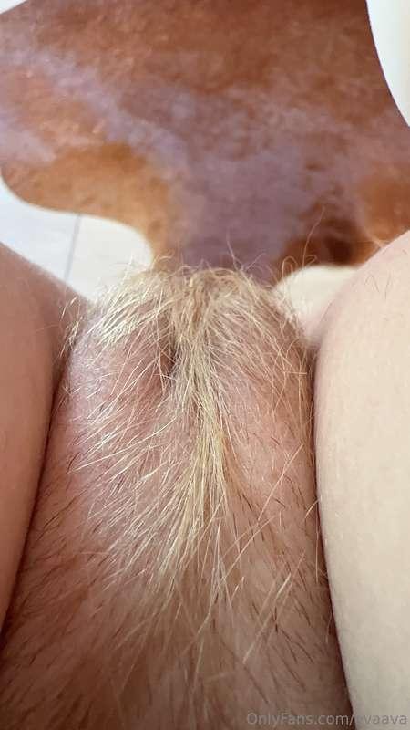 Do you like my blondy bush? 🥰
