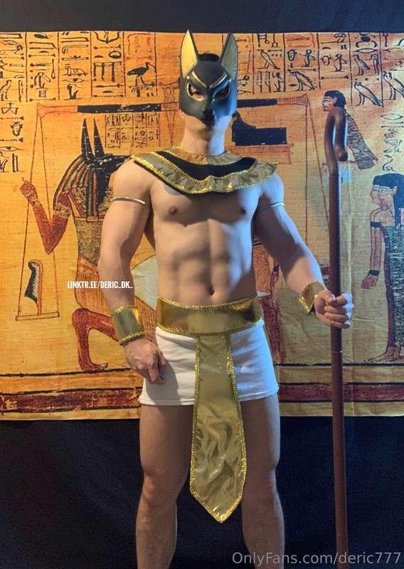 This Halloween, I am Anubis, your guide to the underground 😈..