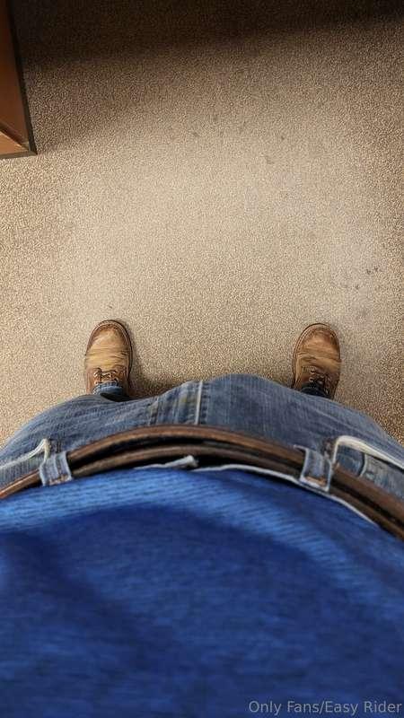 Boots and bulge, both need polished 🤣  Happy Friday!