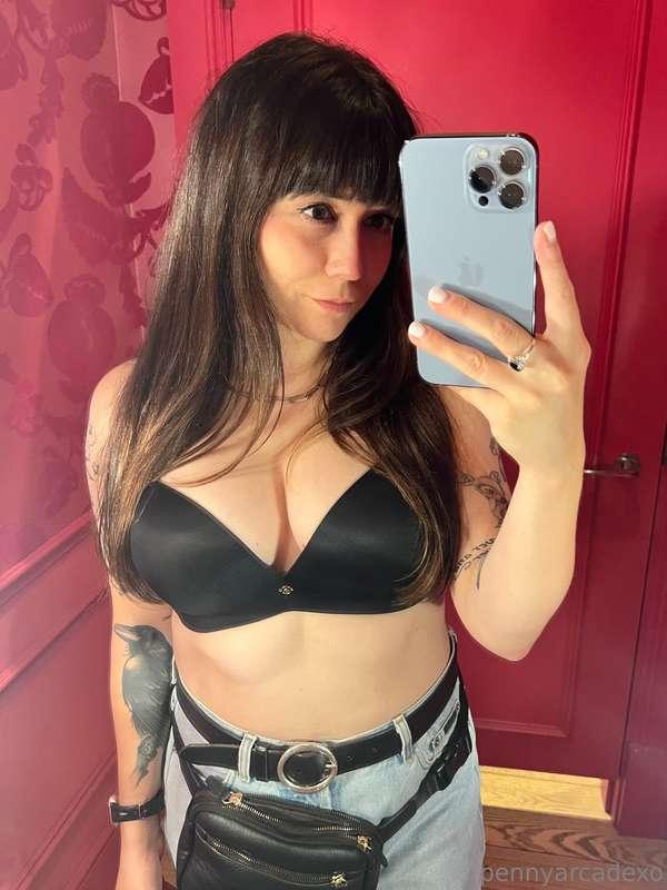 Not my usual style so... push-up bra, y or n?