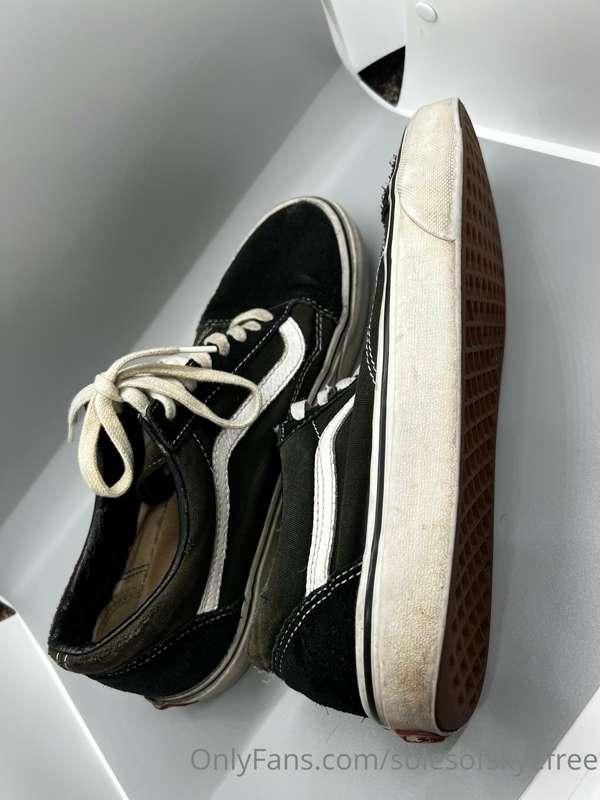 Shoes for sale! Vans ($100) have been worn for almost a 7️⃣y..