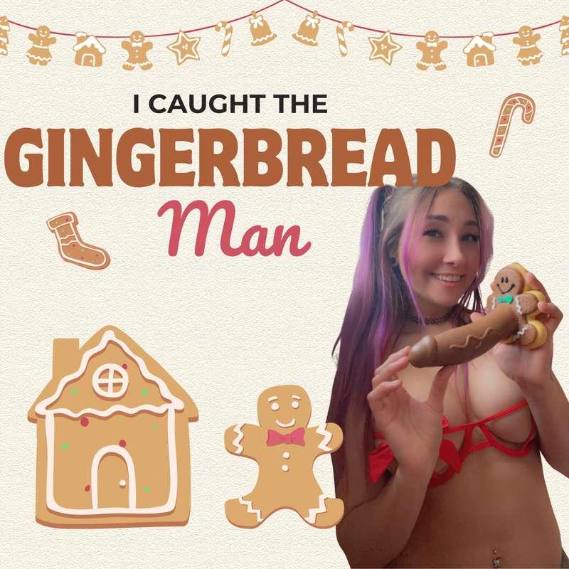 Girthy Gingerbread Cock🍪tip $5 to watch me stuff my face ful..