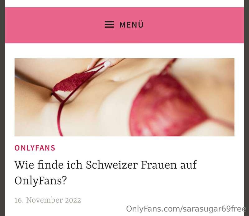 SO FINDEST DU SCHWEIZER FRAUEN AUF ONLYFANS! 🔞🇨🇭 Jetzt meine..