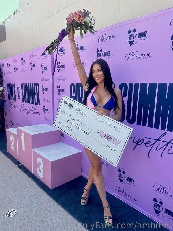 I’m so grateful. Thank you if you voted 🏆❤️