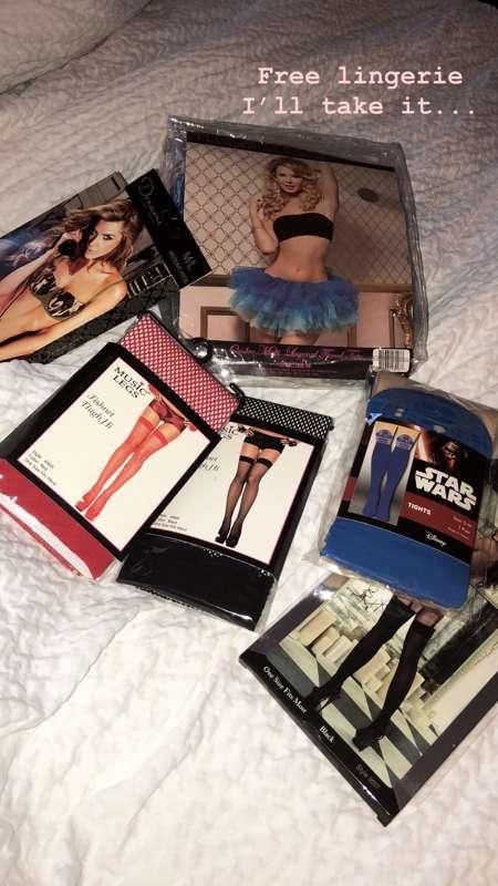 I got some sexy lingerie to take pictures in and get fucked ..