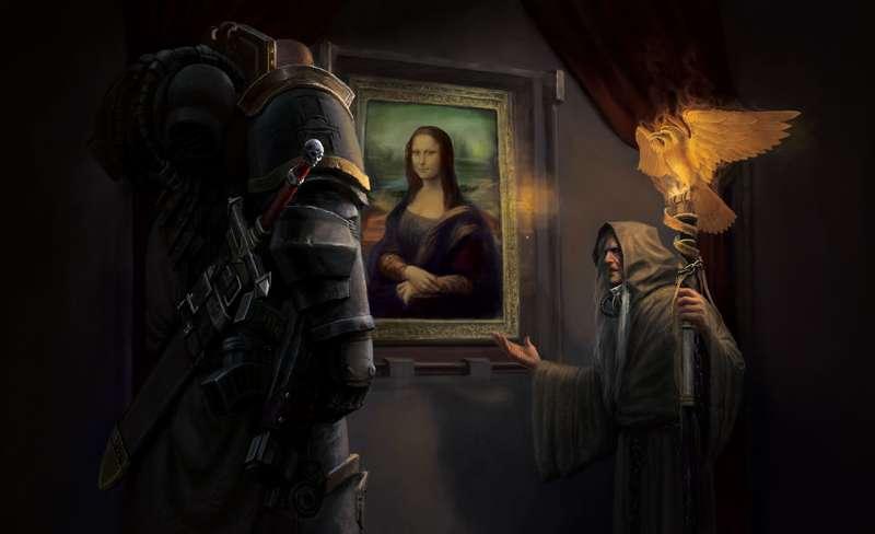 Malcador x Mona Lisa Artwork