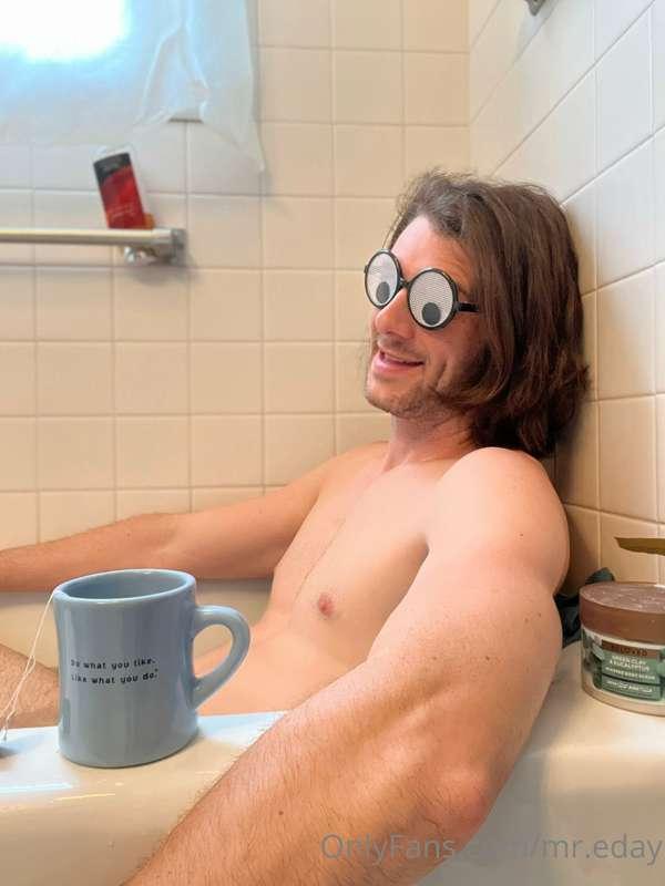 I don’t take baths often.  I’m too tall.  But occasionally I..