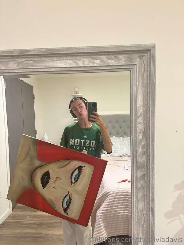 How do you guys like the painting I am working on? 🎨🖌️ Who w..