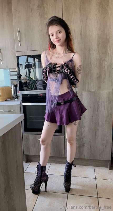 Should I wave at you and show my boobs? 😈