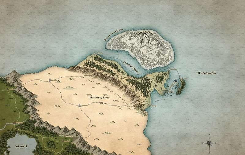 Map of Northeast Arden