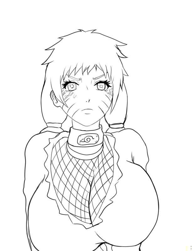 Naruto tries byakugan with a new look!