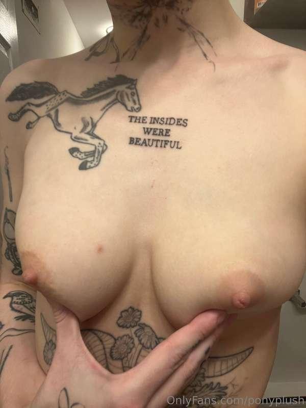 Do you like my new tattoo? It was done by Kat from 106Fever,..