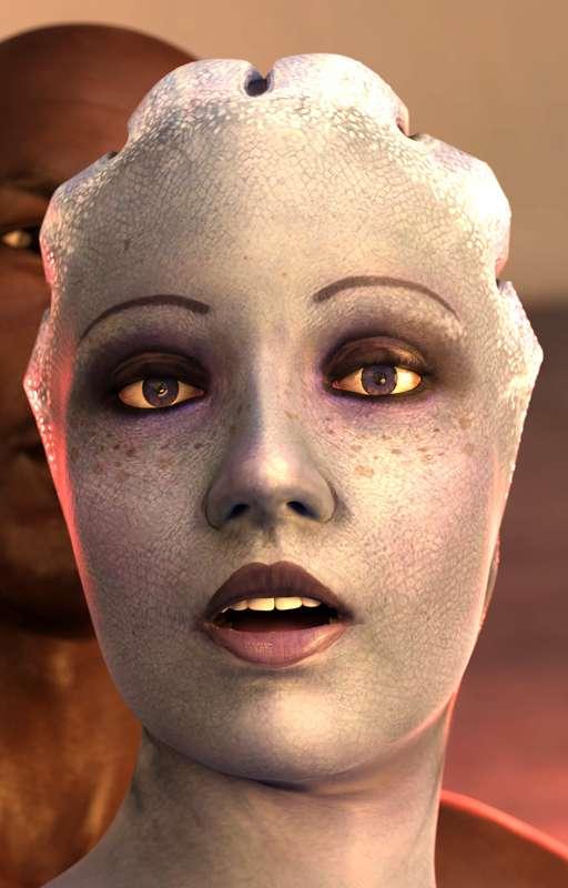 Handsy with Liara
