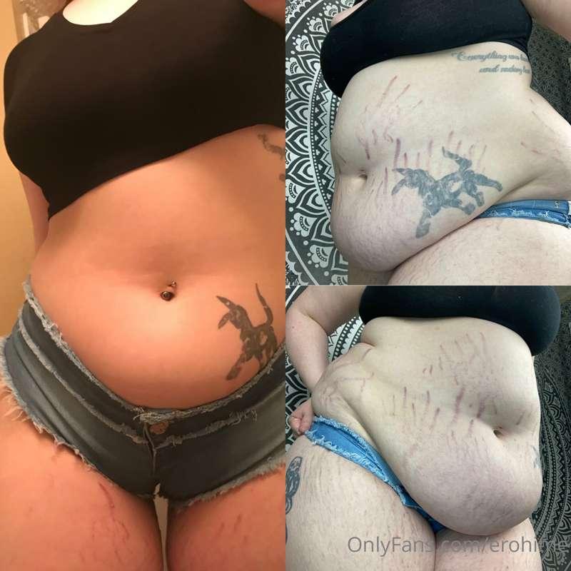 A few gain comparisons featuring these tiny shorts 👀