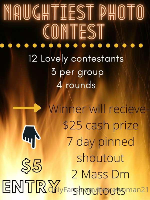 # ***Naughtiest Photo Contest!***
Creators, come join this c..