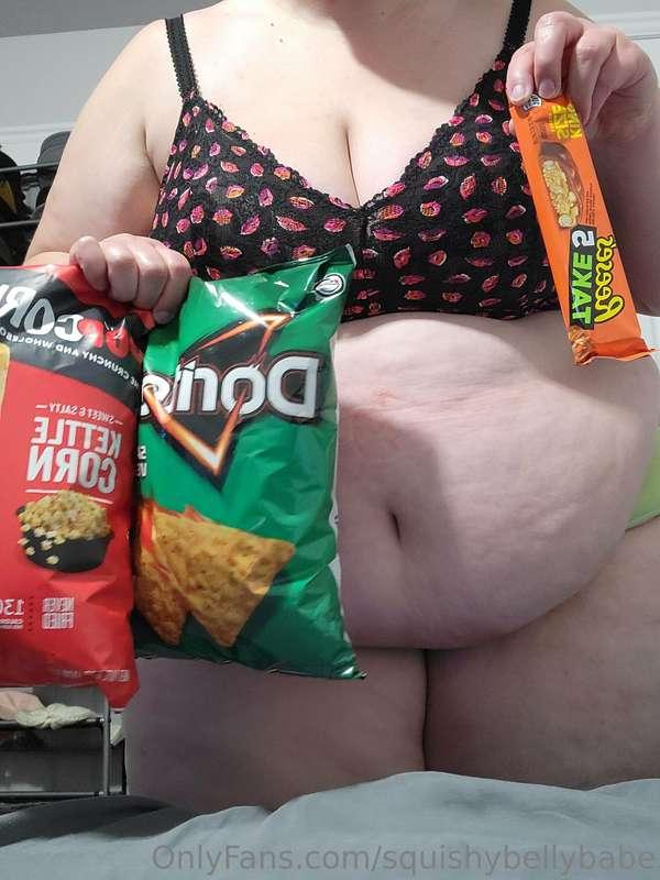 Watch me stuff my face with junk food while I play video gam..