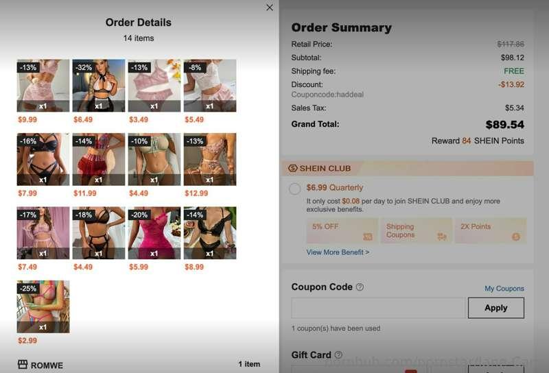 Help me get new lingerie sets for y'all!!
If you would like ..