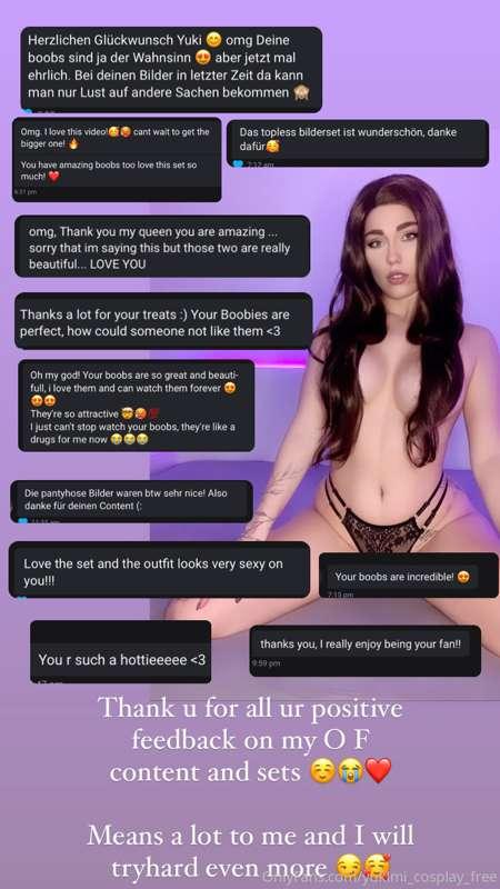 ❤️❤️❤️ LY so much 😭 premium OF comments. Maybe we can hit to..