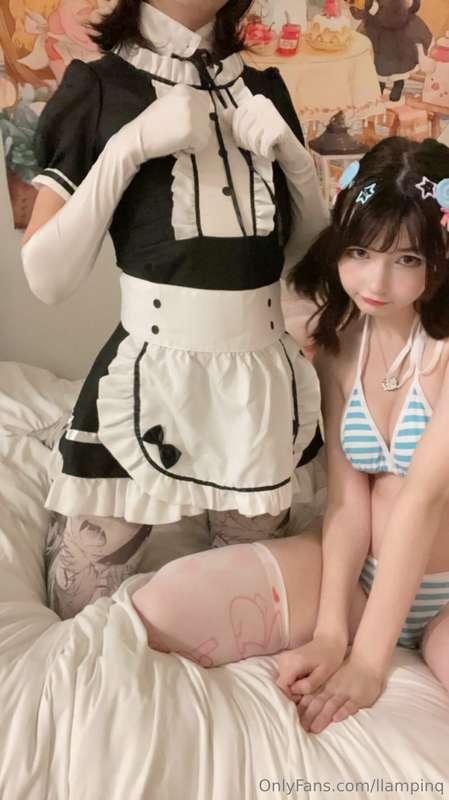 ahaha me an my best GIRL fren :3 :33