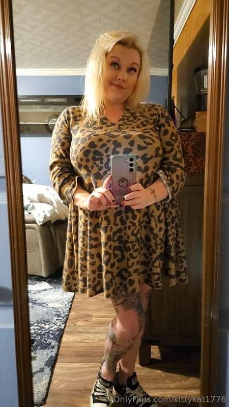 He couldn't keep his hands off me in the dress..... kept sli..