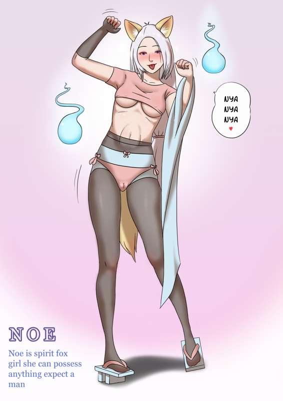 New character Noe the spirit fox girl