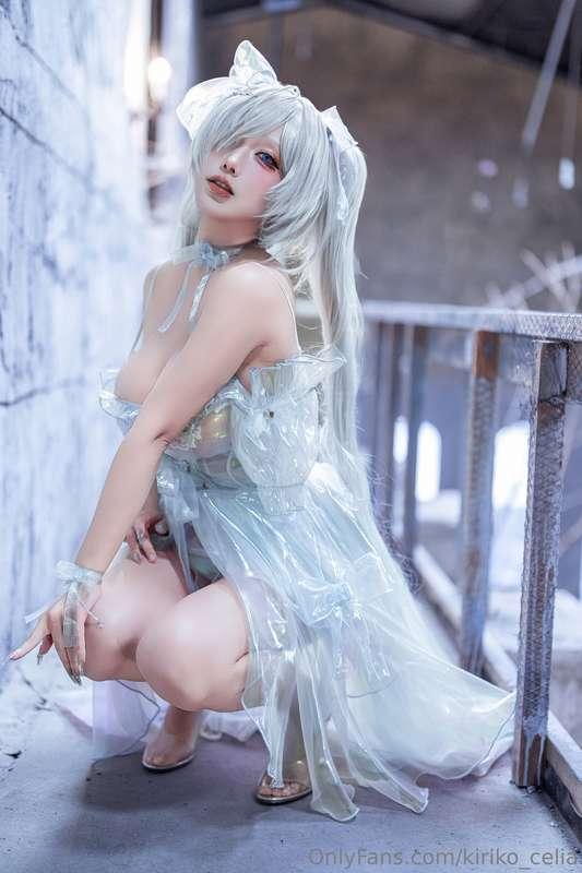 Cinderella DRESS GLASS PRINCESS（NIKKE）!!39pics!Cinderella on..