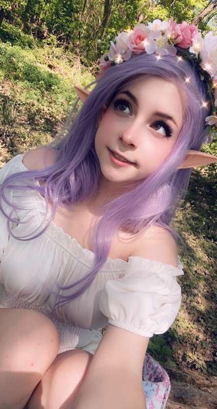 law in this forest decrees you must give the elf princess one headpat before venturing onward 