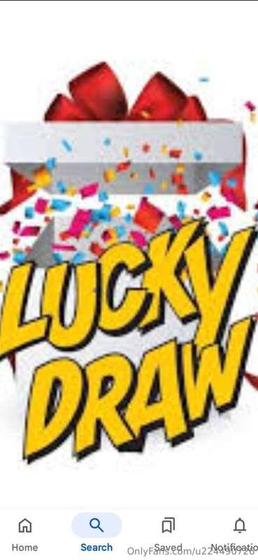 Hi guys. Want a surprise video. Open my lucky draw for $3 an..