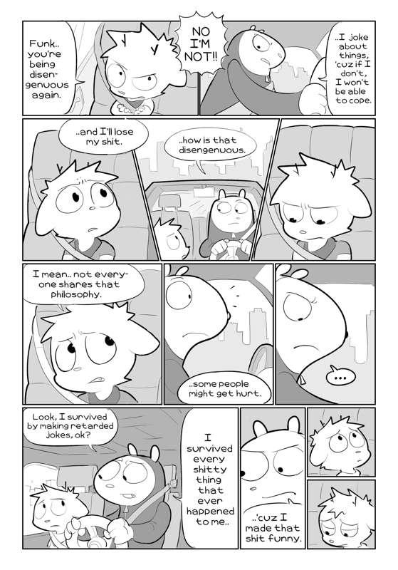 buddy and funk go the movies. page 8