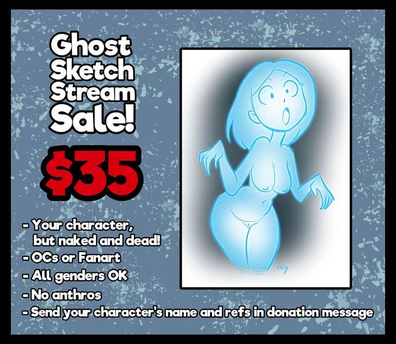 Bonus Stream Sale - Ghost!
