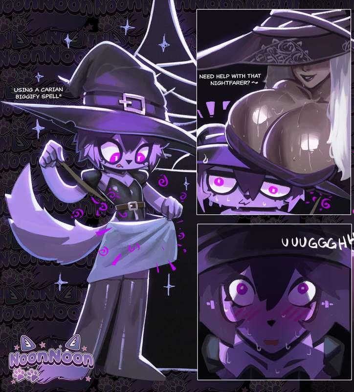 Using a spell(SFW)