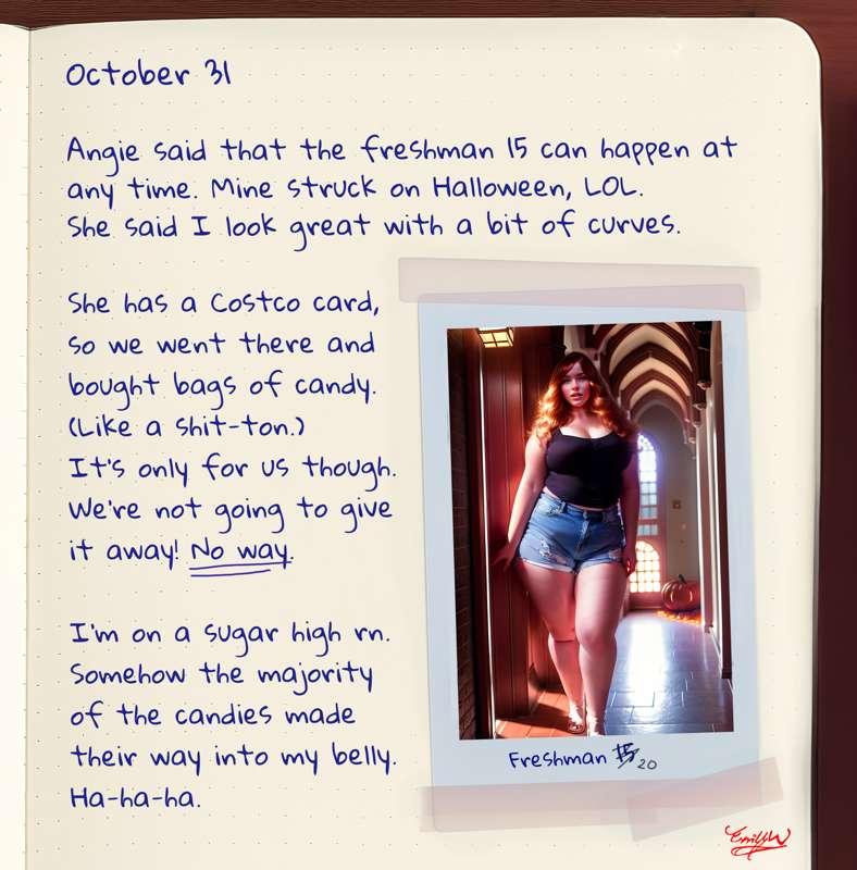 Emily's college diary - Freshman Year 2/6