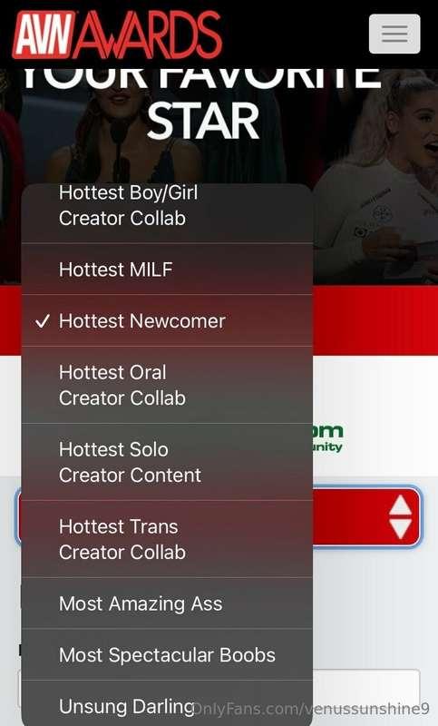 https://avn.com/awards/pre-nomination/hottest-newcomer

If y..