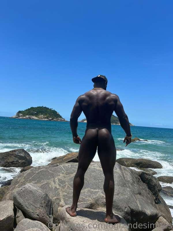A beach day.
