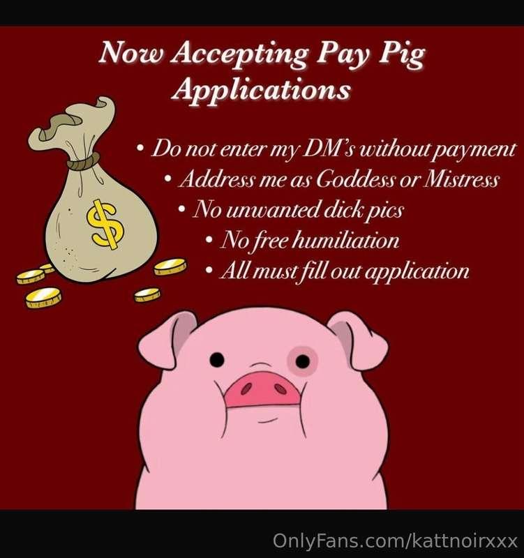 Tip here and send a 🐷 big squeal to my inbox, make yourself ..