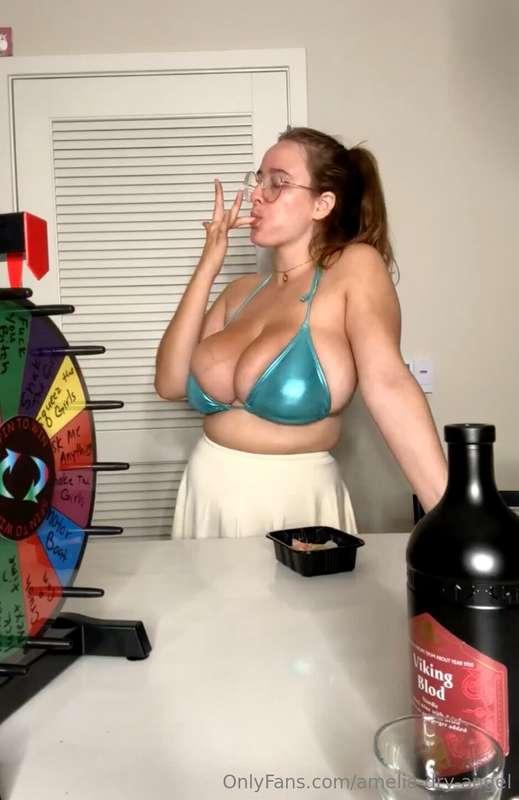 I got myself a couple bottles of mead and a raffle wheel for..