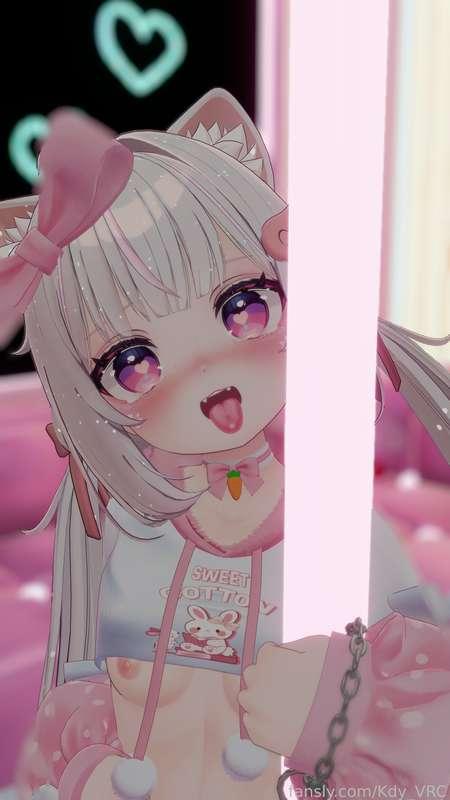 Are you ready for your dance~? :P 🩷

| #fyp | #vtuber | #lewdtuber | #vrchat | #vr | #hentai | #anime | #petite | #pink | #3D | #KDY | #love |