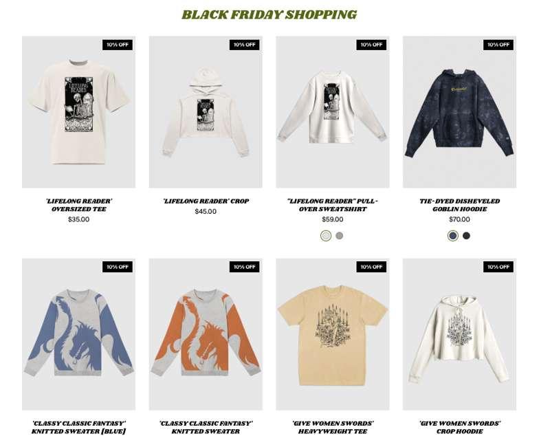 BLACK FRIDAY SHOPPING