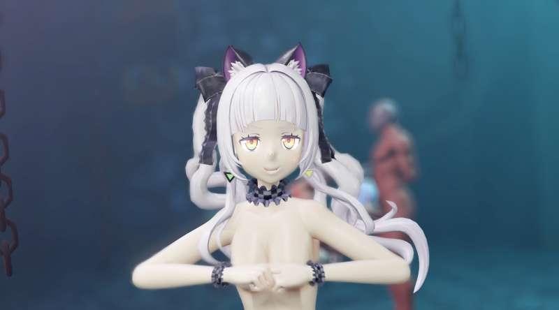 【4K UHD】 Conqueror - Murasaki Shion Dance & Usada Pekora Rabbit Cage
