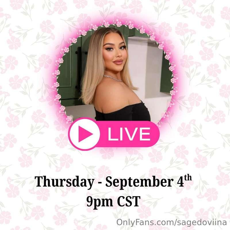 GUESS WHAT!! 🥰 please come join me, i REALLY hope to see you..