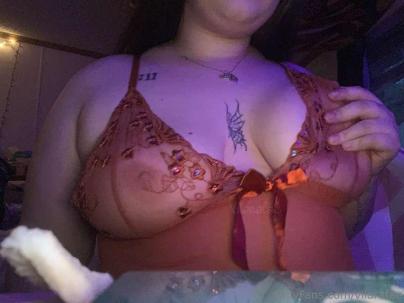 My tits are missing something… oh wait  *It’s your cock betw..