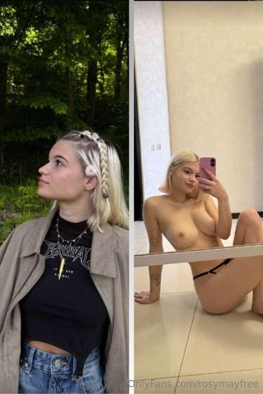 SHAMELESS CUTE🥰 @oksiwhite # THIS SEXY BLONDE DREAMS ABOUT Y..