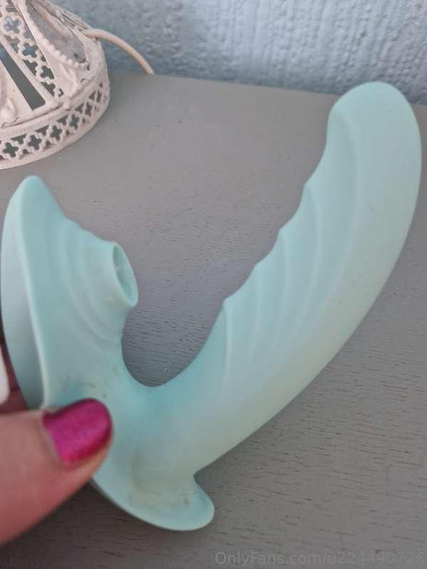 Oh baby I can't wait to use this, licking my clit and fuckin..
