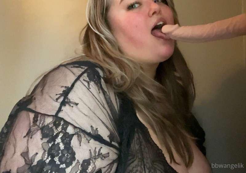 Can I suck you crock like this? 🥵 Do you like when I gag on ..