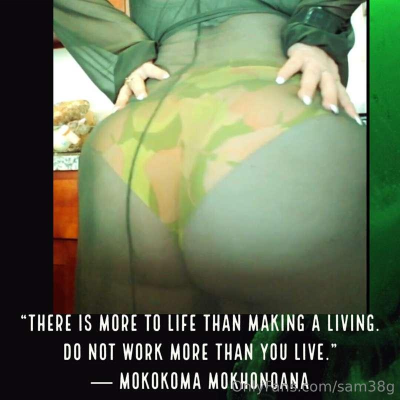 “There is more to life than making a living. Do not work mor..
