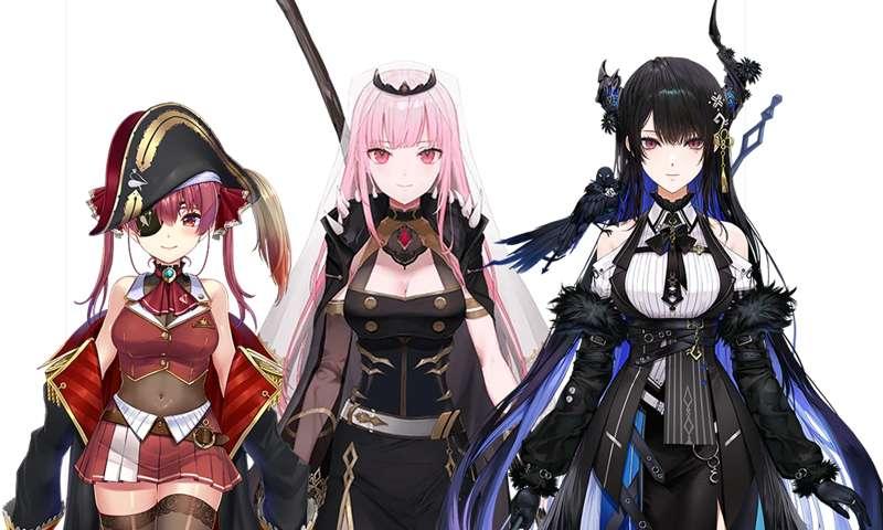 Poll winners: Marine, Mori Calliope and Nerissa!